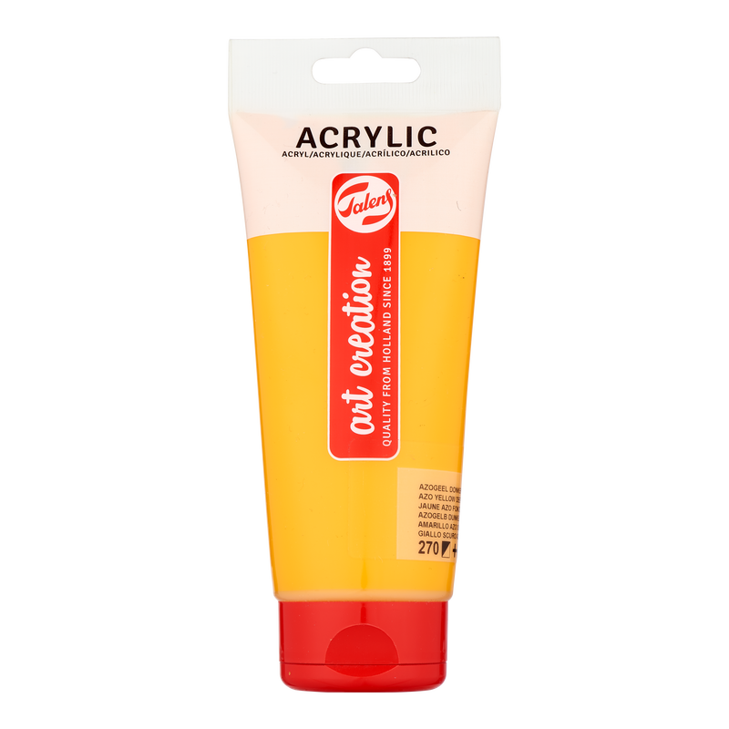 Acrylic 200 ml Color Dark Azo Yellow 270