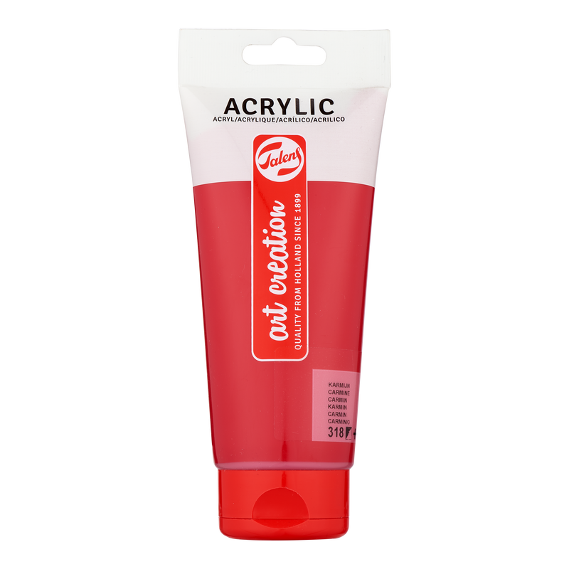 Acrylic 200 ml Color Carmine 318