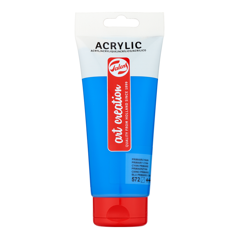 Acrylic 200 ml Color Primary Blue Cyan 572