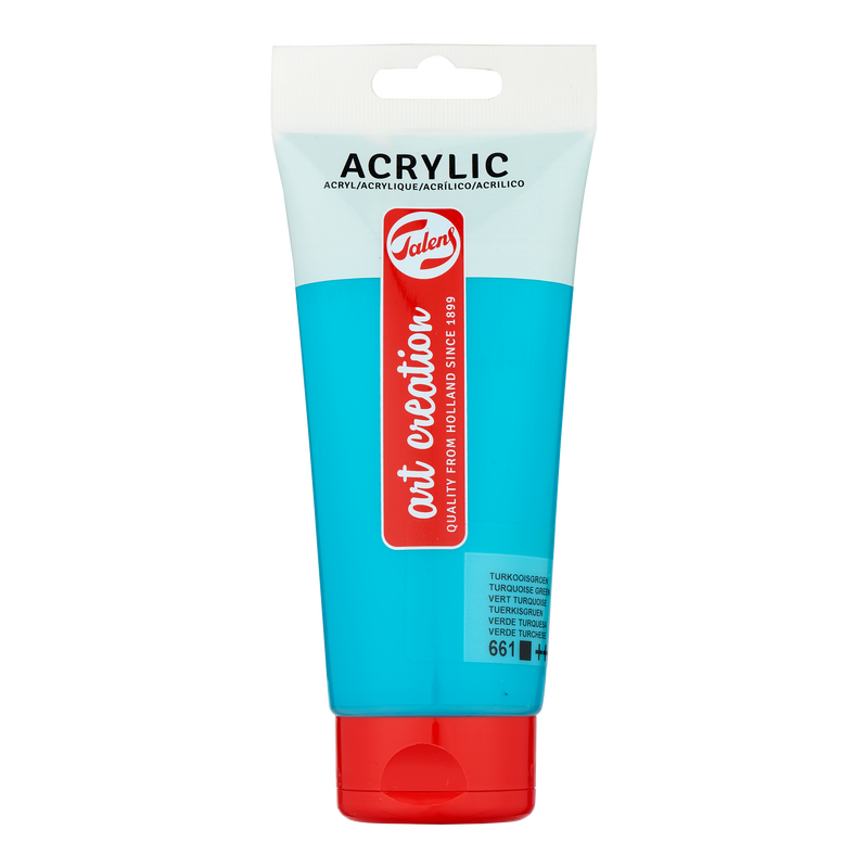 Acrylic 200 ml Color Turquoise Green 661