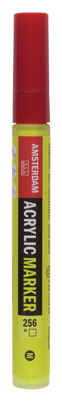 Amsterdam Acrylmarker Medium point Acrylmarker Nummer 256 Farbe Reflex Yellow