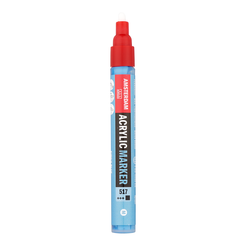 Amsterdam Acrylmarker Medium point Acrylmarker Nummer 517 Farbe Königsblau