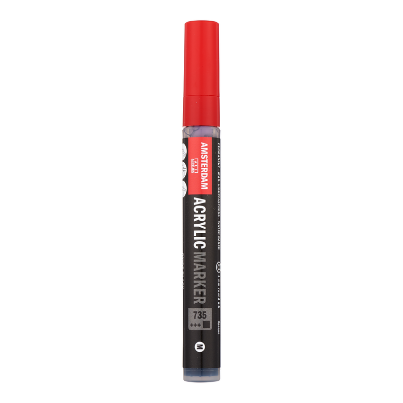Amsterdam Acrylmarker Medium point Acrylmarker Nummer 735 Farbe Black Oxide