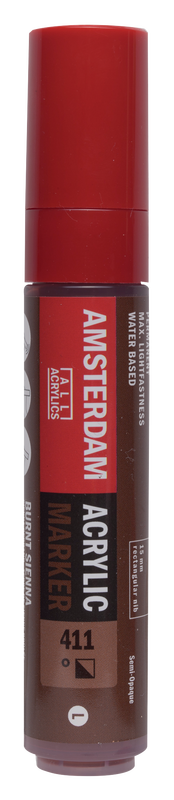 Amsterdam Acrylmarker Acrylmarker Nummer 411 Farbe Toasted Sienna Earth