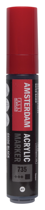 Amsterdam Acrylmarker Acrylmarker Nummer 735 Farbe Black Rust