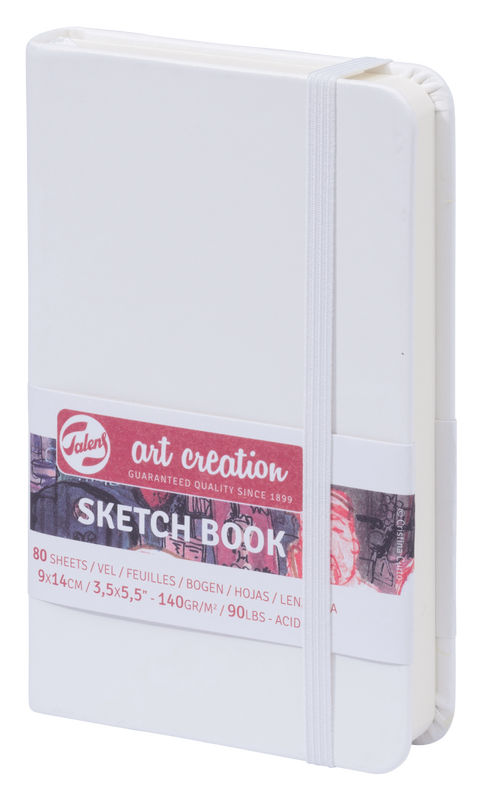 Art Creation Sketch Book Sketch Pad White Cover 140gr 9x14cm 80 Sheets