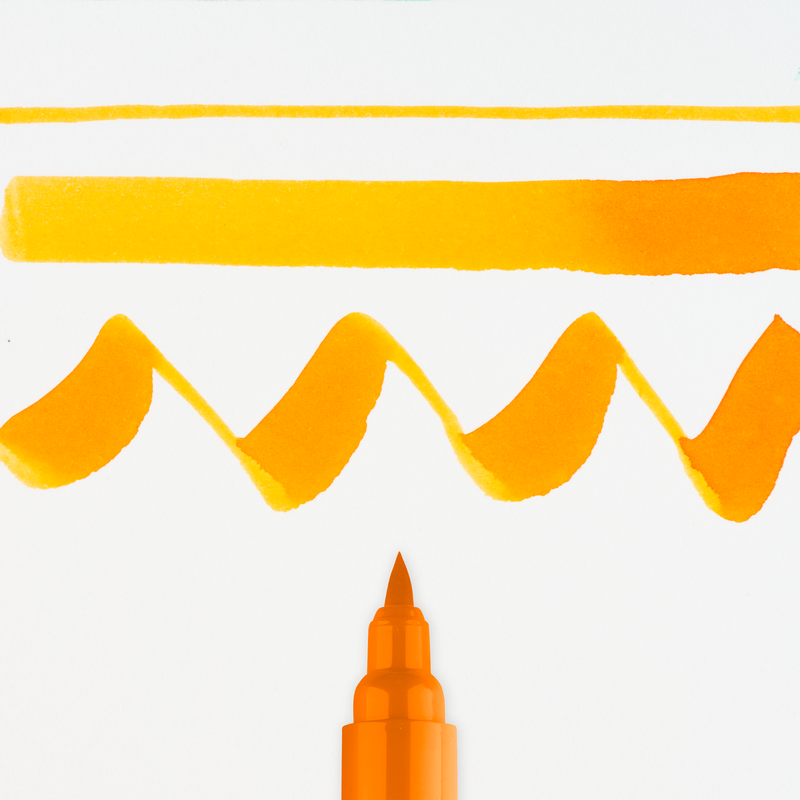 Talens Rotulador Brush Pen Ecoline  Número 236 Color Naranja Claro