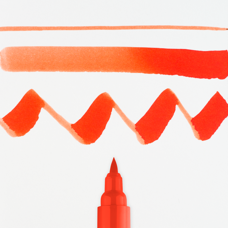 Talens Rotulador Brush Pen Ecoline  Número 311 Color Bermellón