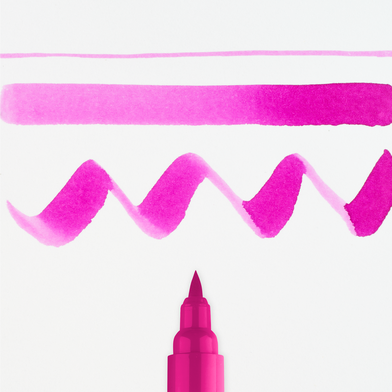 Talens Brush Pen Ecoline Number 545 Color Reddish Violet