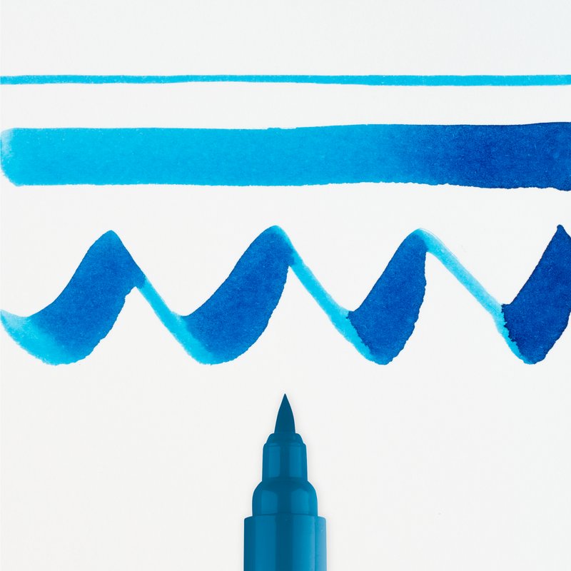 Talens Brush Pen Ecoline Number 508 Color Prussian Blue