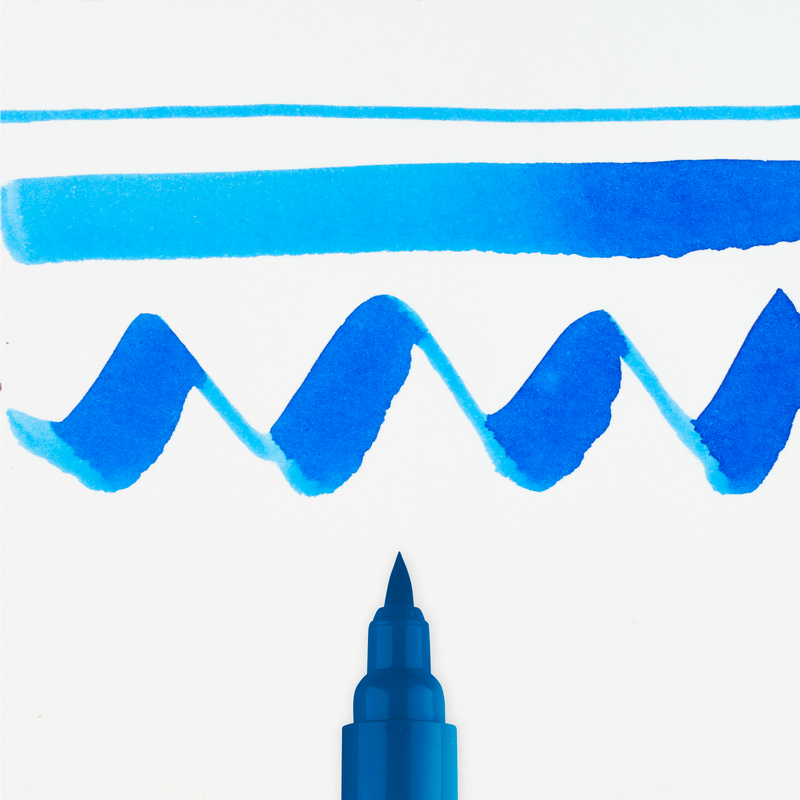Talens Brush Pen Ecoline Number 506 Color Ultramarine Blue