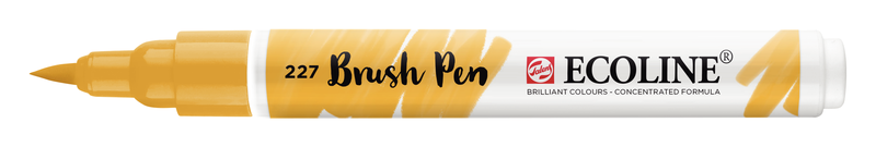 Talens Rotulador Brush Pen Ecoline  Número 227 Color Ocre Amarillo