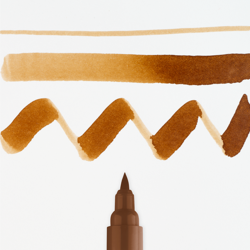 Talens Rotulador Brush Pen Ecoline  Número 416 Color Sepia