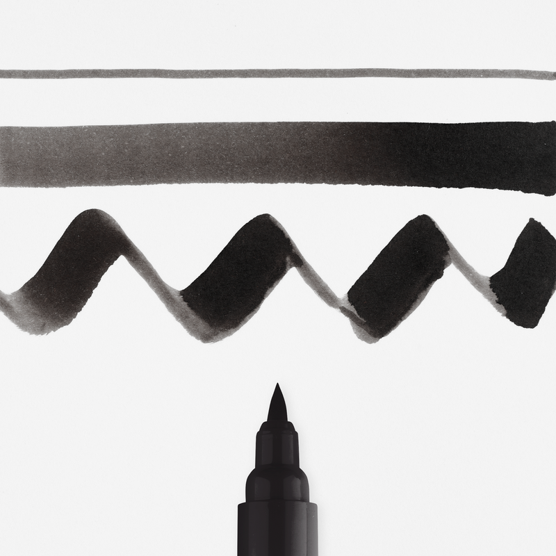 Talens Rotulador Brush Pen Ecoline  Número 700 Color Negro