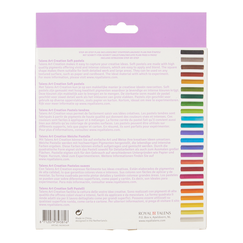 Art Creation Soft Pastel Set x 24 sticks
