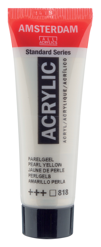 Acryl 20 ml Color Perlgelb. 818