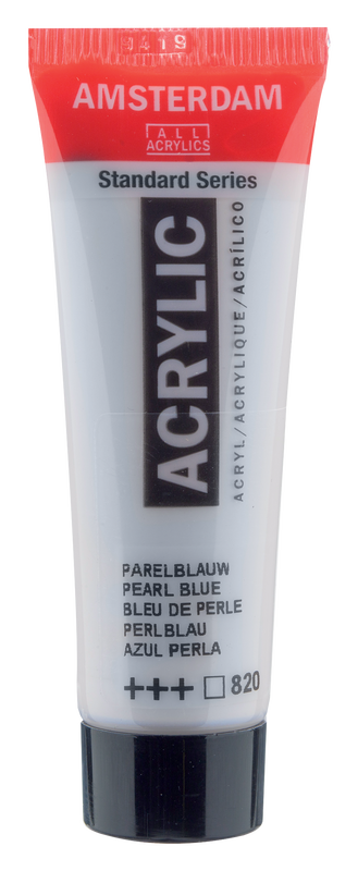 Amsterdam Acrílico 20 ml Color Azul Perla. 820