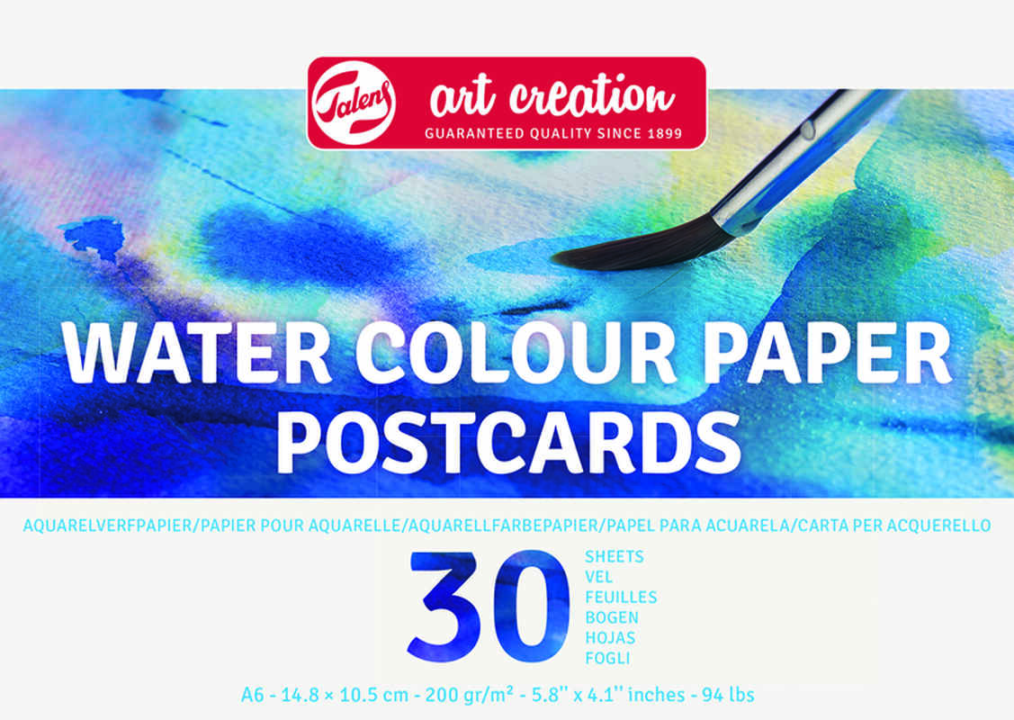 Art Creation Watercolor Pad 200gr A6 30 Sheets Fine Grain