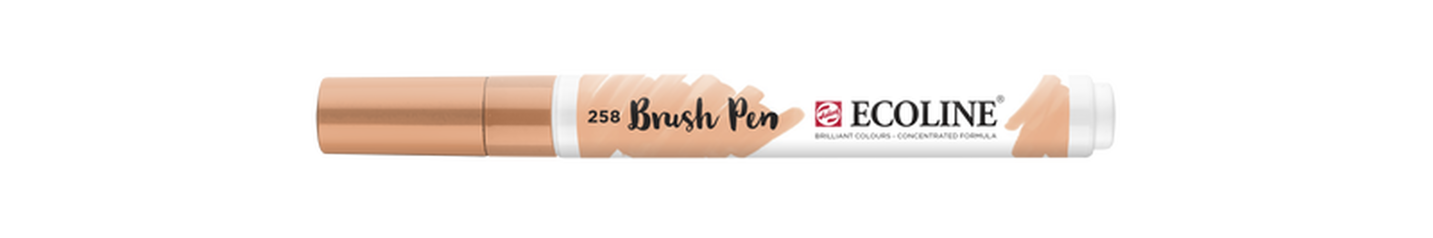 Talens Rotulador Brush Pen Ecoline  Número 258 Color Albaricoque
