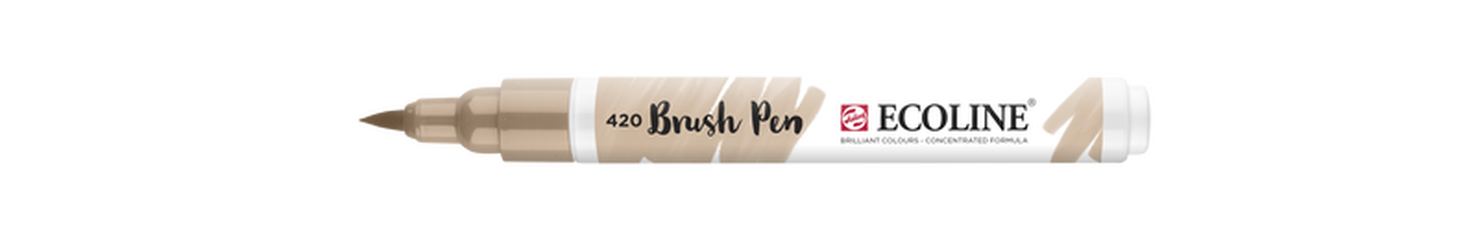 Talens Brush Pen Ecoline Number 420 Color Beige