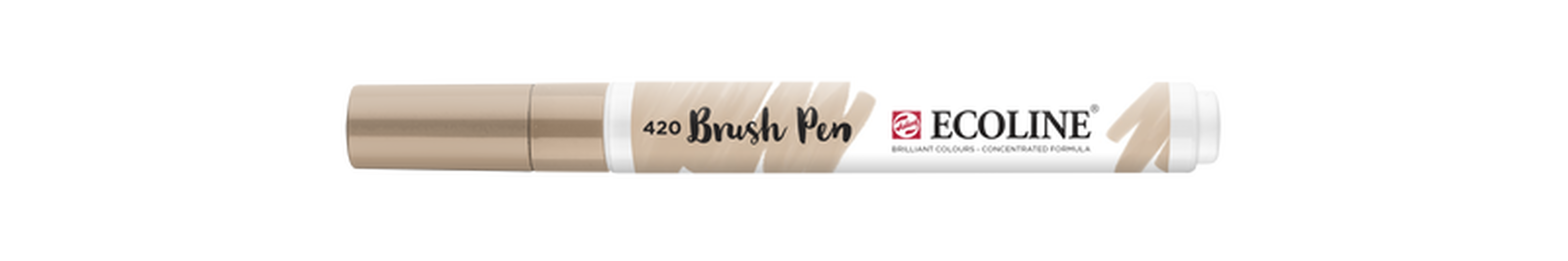 Talens Brush Pen Ecoline Number 420 Color Beige