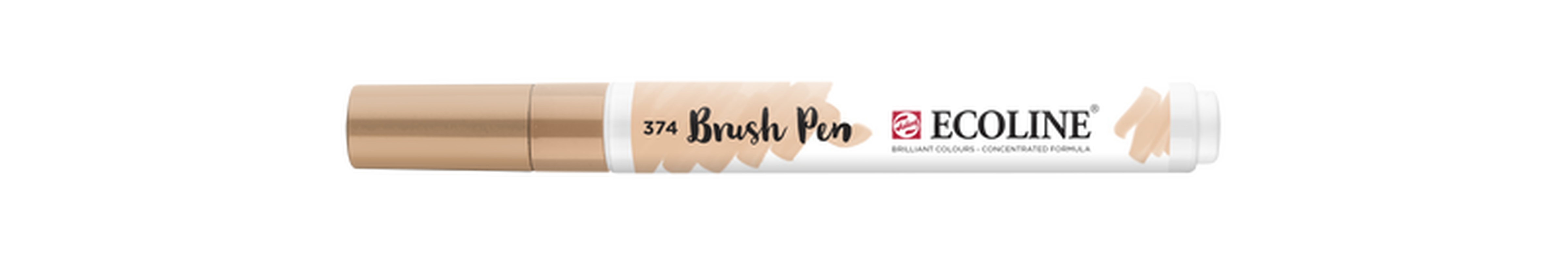 Talens Pinselstift Ecoline Nummer 374 Farbe Rosa Beige