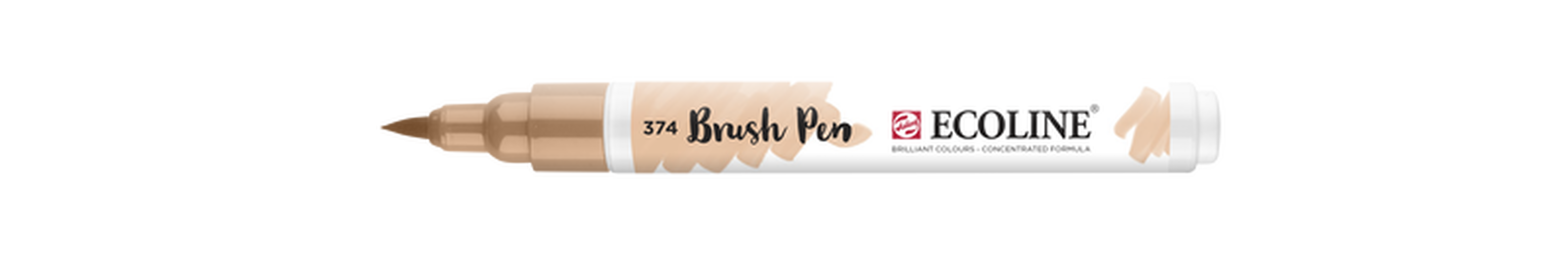 Talens Pinselstift Ecoline Nummer 374 Farbe Rosa Beige