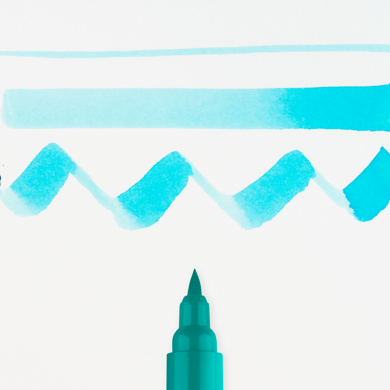 Talens Brush Pen Ecoline Number 661 Color Turquoise Green