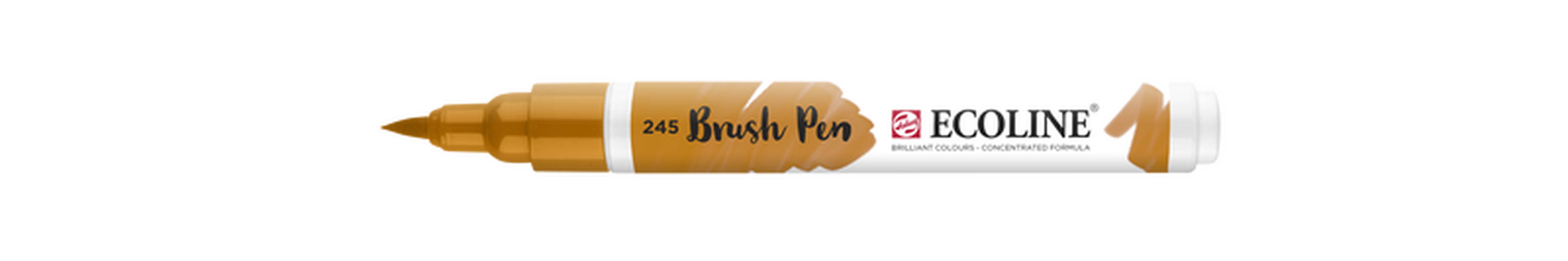 Talens Brush Pen Ecoline marker Number 245 Color Saffron