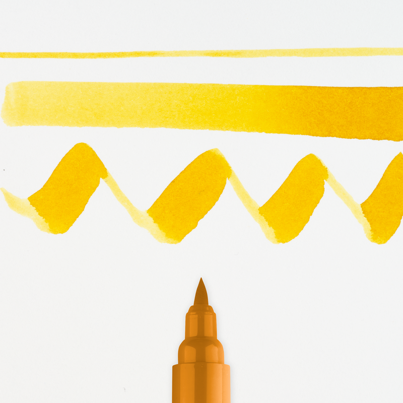Talens Rotulador Brush Pen Ecoline  Número 259 Color Amarillo de arena