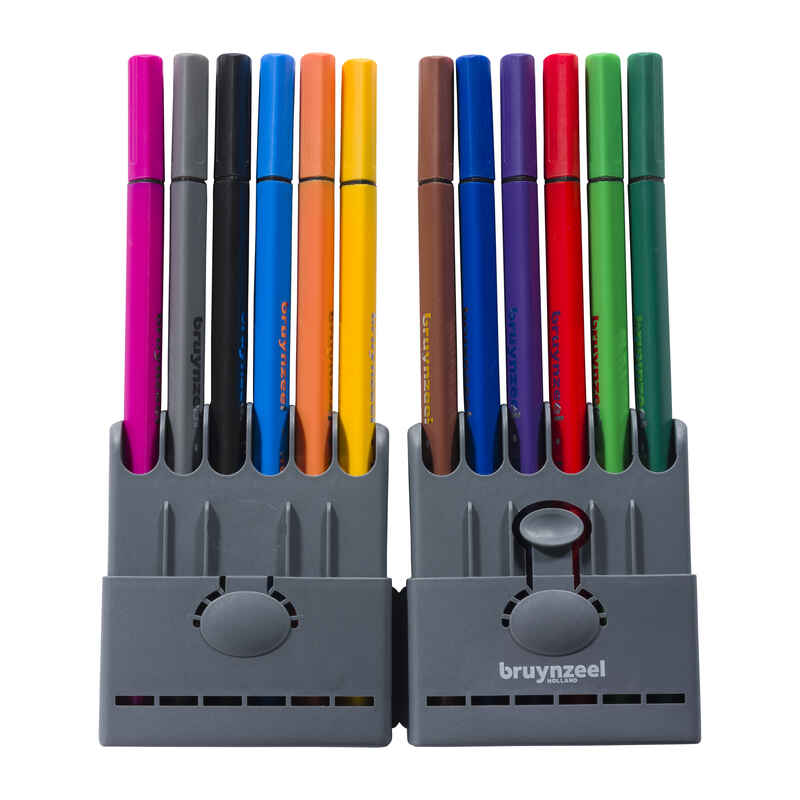 Bruynzel Fineliner 12er-Satz