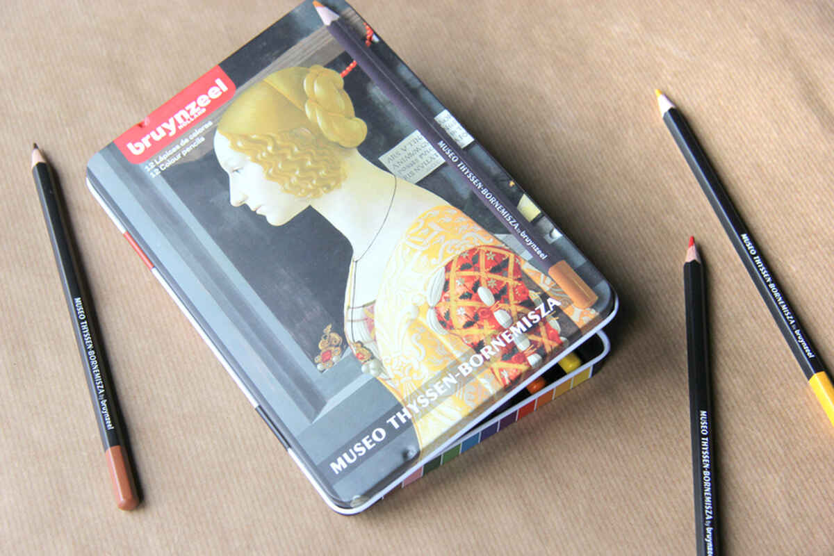 Bruynzeel Box of 12 colored pencils Museo Thyssen-Bornemisza