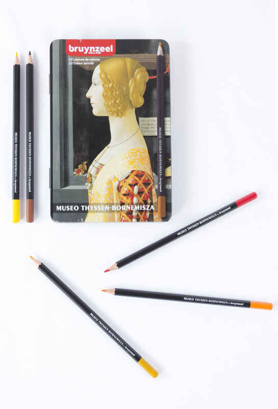 Bruynzeel Box of 12 colored pencils Museo Thyssen-Bornemisza