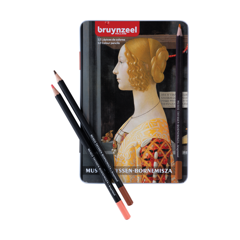 Bruynzeel Box of 12 colored pencils Museo Thyssen-Bornemisza