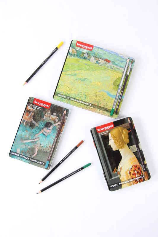 Bruynzeel Box of 12 colored pencils Museo Thyssen-Bornemisza