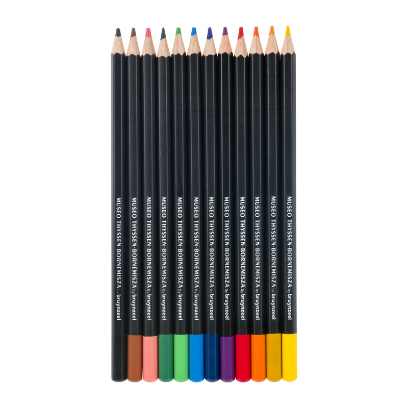 Bruynzeel Box of 12 colored pencils Museo Thyssen-Bornemisza