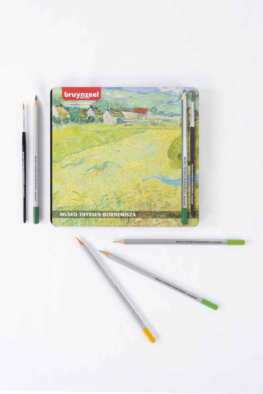 Bruynzeel Box of 24 watercolor pencils Thyssen-Bornemisza Museum