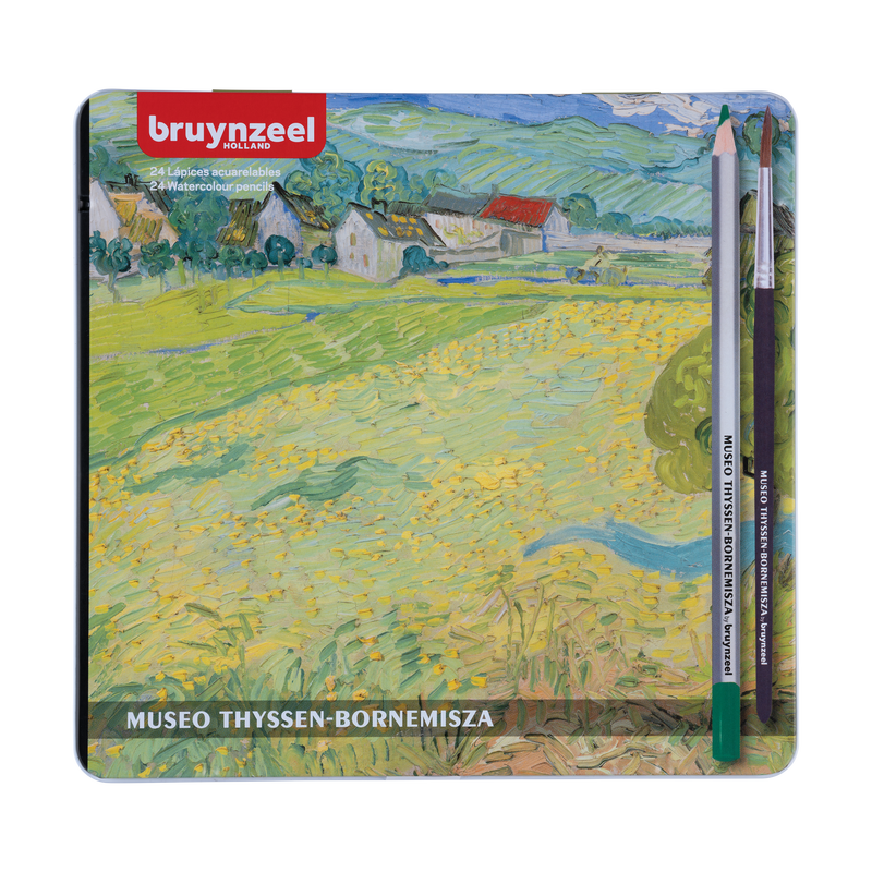 Bruynzeel Schachtel mit 24 Aquarellstiften Thyssen-Bornemisza Museum