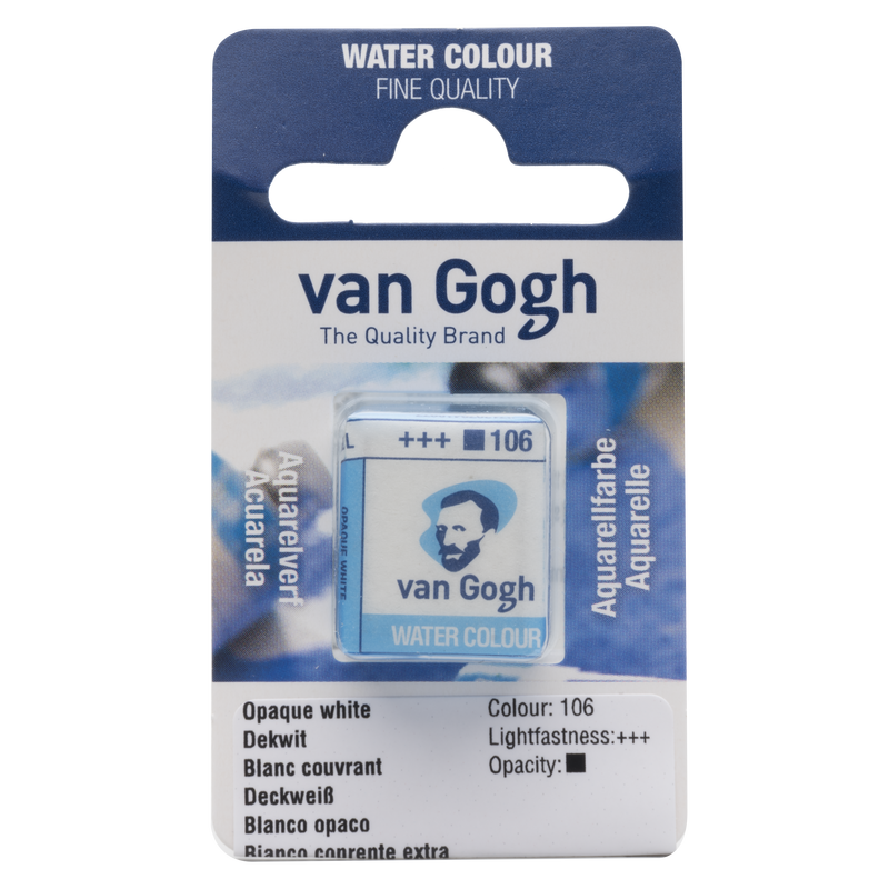 Van Gogh Aquarell Van Gogh 1/2 Godet Nr. 106 Weiß Deckend