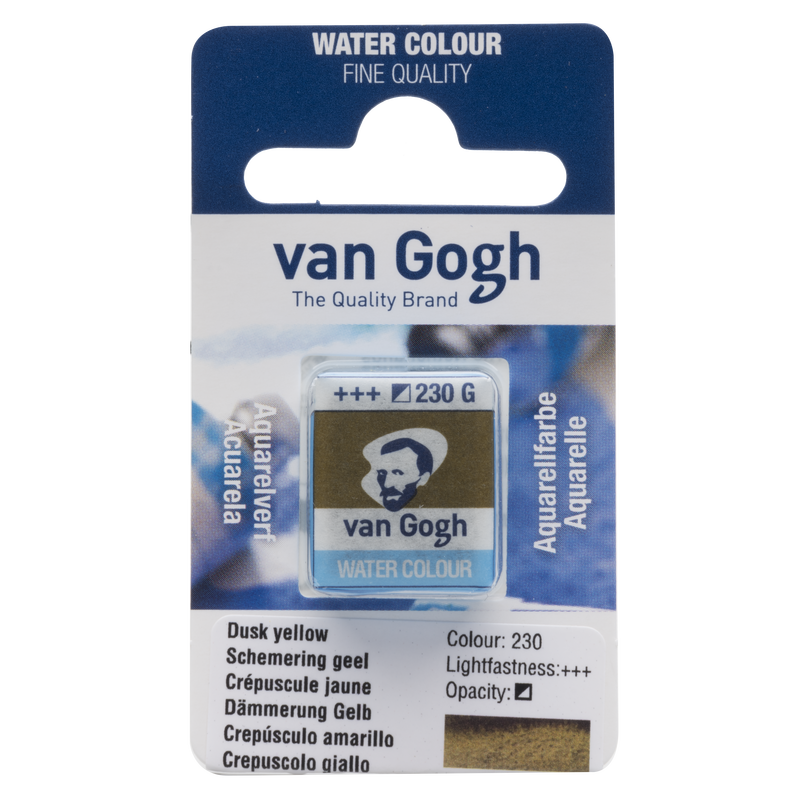 Van Gogh Watercolor Van Gogh 1/2 Godet No. 230 Twilight Color Yellow