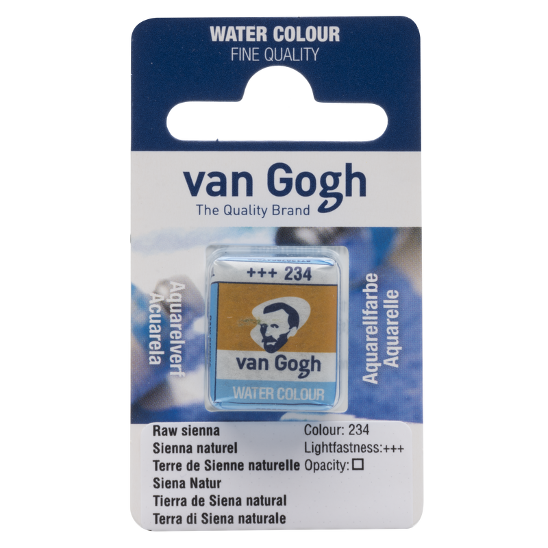 Van Gogh Watercolor Van Gogh 1/2 Godet No. 234 Natural Sienna Earth Color