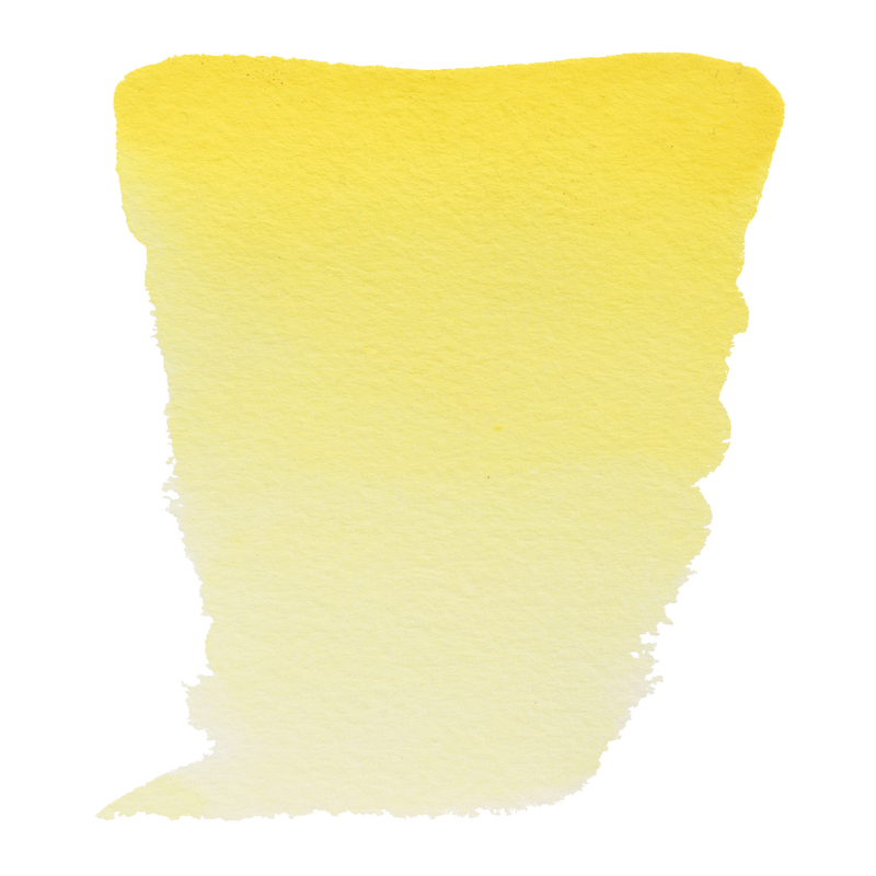 Van Gogh Watercolor Van Gogh 1/2 Godet No. 254 Lemon Yellow Color Permanent