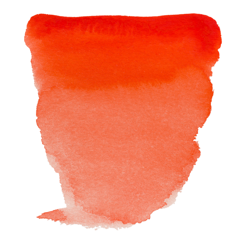 Acuarela Van Gogh Pastilla 1/2 Godet Nº 311 Color Bermellón