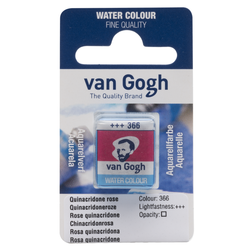 Van Gogh Aquarell Van Gogh 1/2 Godet Nr. 366 Rosa Quinacridone