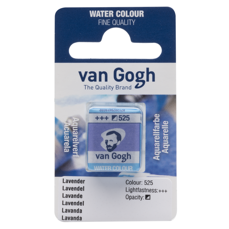 Van Gogh Watercolor 1/2 Godet No. 525 Color Lavender