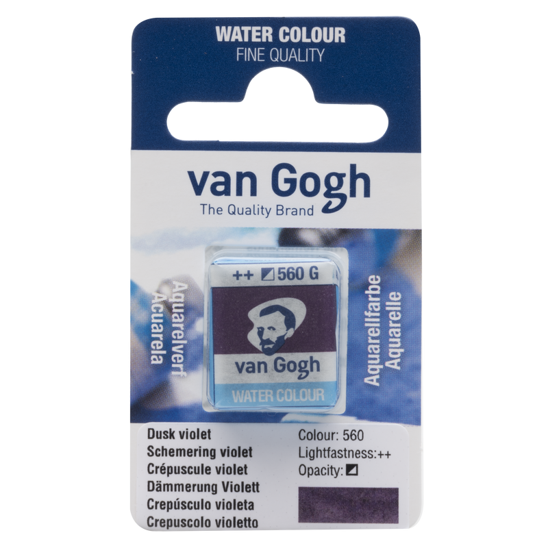 Van Gogh Watercolor Van Gogh 1/2 Godet No. 560 Color Twilight Violet