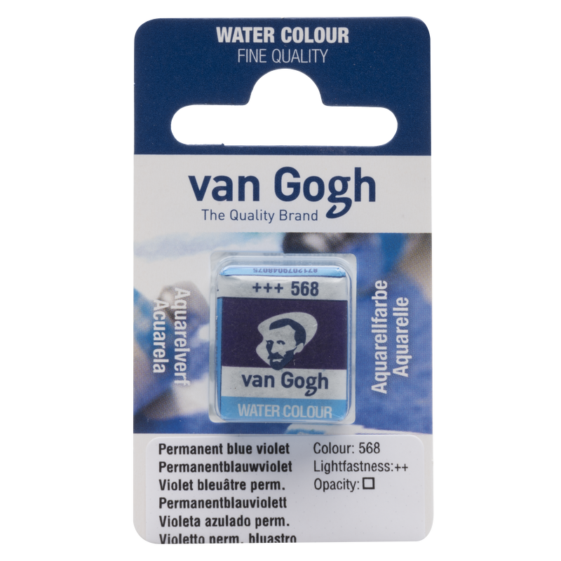 Van Gogh Aquarell Van Gogh 1/2 Godet Nr. 568 Blauviolett Permanente Farbe