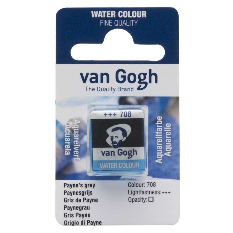 Van Gogh Aquarell Van Gogh 1/2 Godet Nr. 708 Farbe Payne Grau