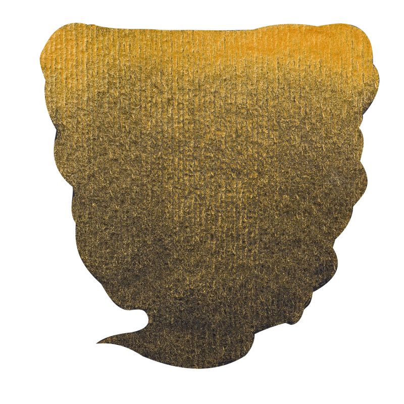 Acuarela Van Gogh Pastilla 1/2 Godet Nº 803 Color Oro Oscuro