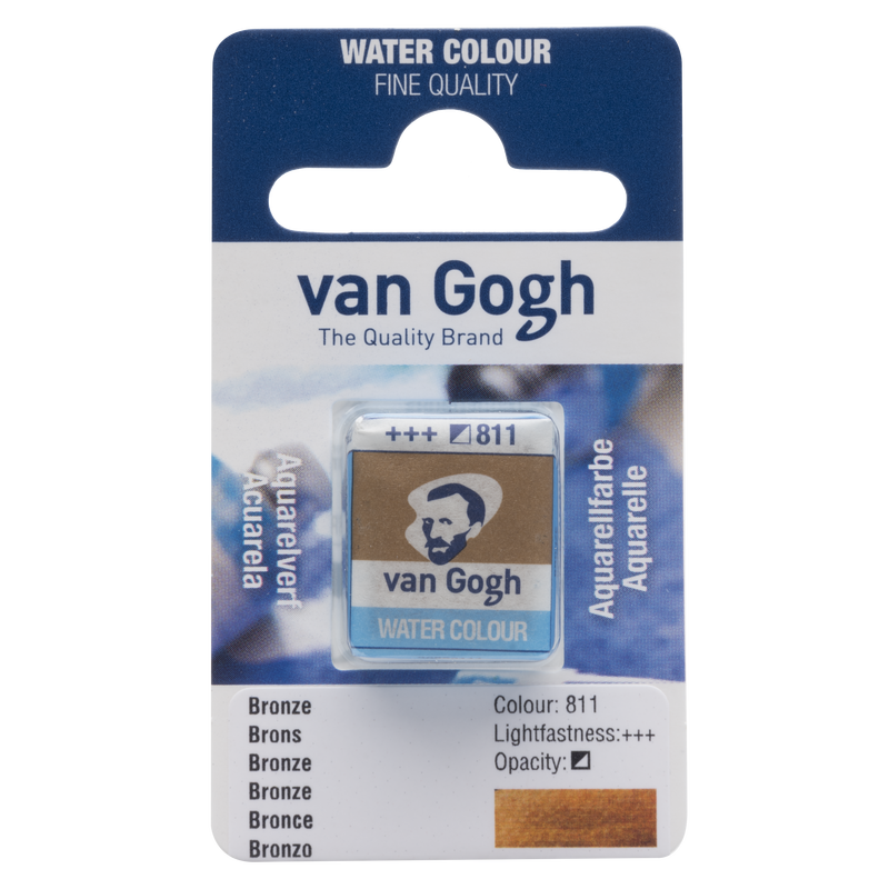 Van Gogh Watercolor 1/2 Godet No. 811 Bronze Color